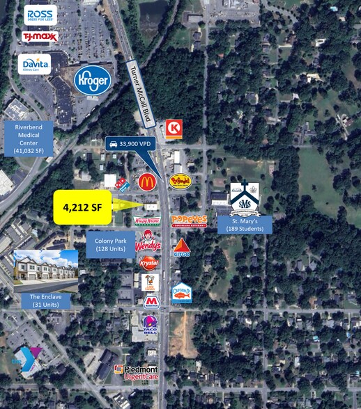 More Photos Of 1600 Turner Mccall Blvd SW, Rome Freestanding For Lease