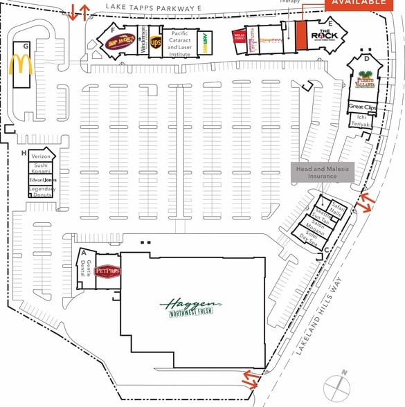 More Photos Of 1408 Lake Tapps Pky E, Auburn General Retail For Lease