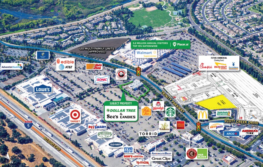 More Photos Of 10408 Trinity Pky, Stockton Storefront For Sale