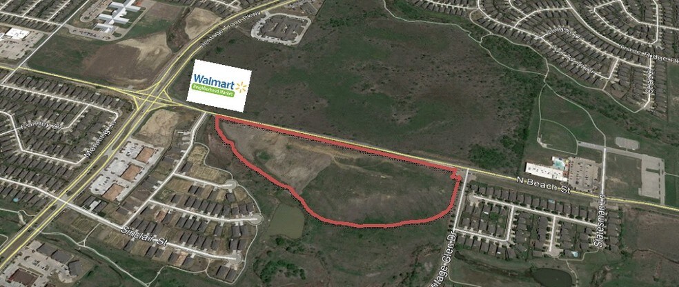 More Photos Of N Beach St & Hertiage Glen Dr, Keller Land For Sale