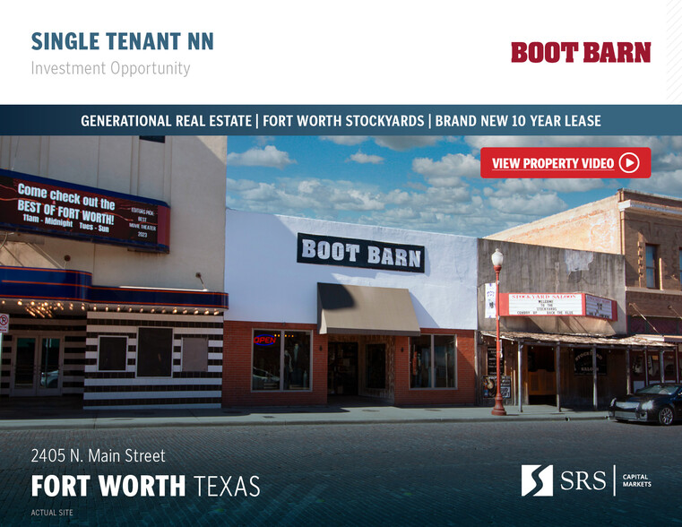 Primary Photo Of 2405 N Main St, Fort Worth Restaurant For Sale