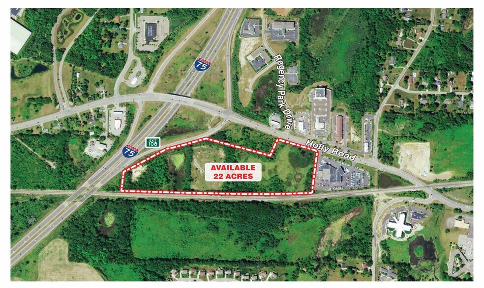 More Photos Of Holly Rd @ Interstate 75, Grand Blanc Land For Sale