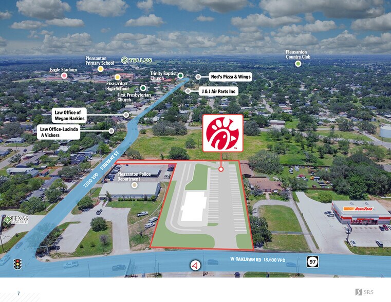 More Photos Of 620 W Oaklawn Rd, Pleasanton Fast Food For Sale
