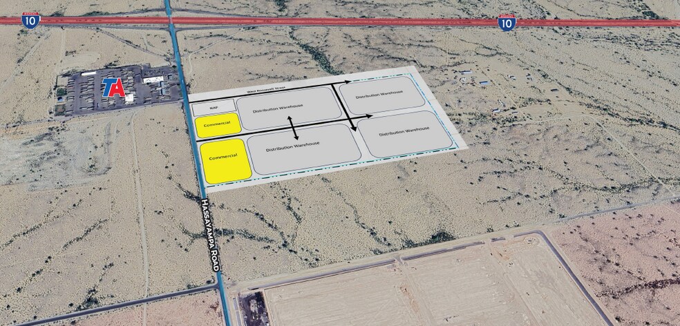 Primary Photo Of Hassayampa & I-10 | S/SEC Rd, Tonopah Land For Lease