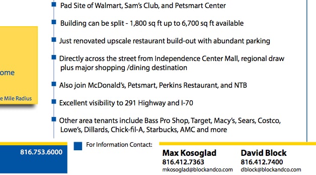 More Photos Of 3945 S Bolger Rd, Independence Freestanding For Lease