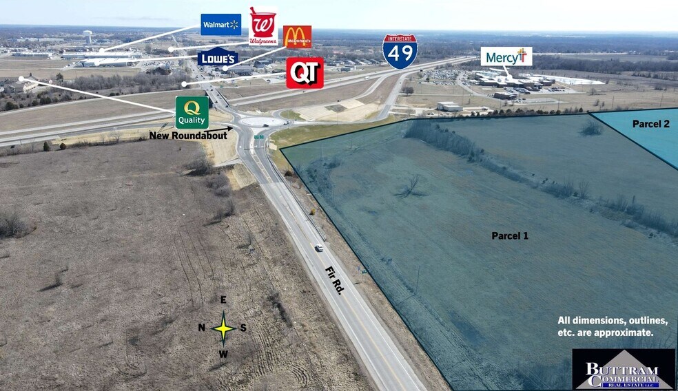 Primary Photo Of SWC Fir Rd & I-49 Parcel 2, Carthage Land For Sale
