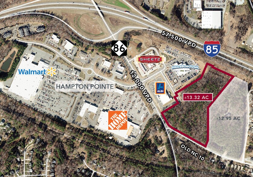 More Photos Of 2032 N Carolina 86, Hillsborough Land For Sale