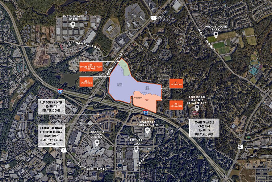More Photos Of 6700 & 7022 Capital, Raleigh Land For Sale