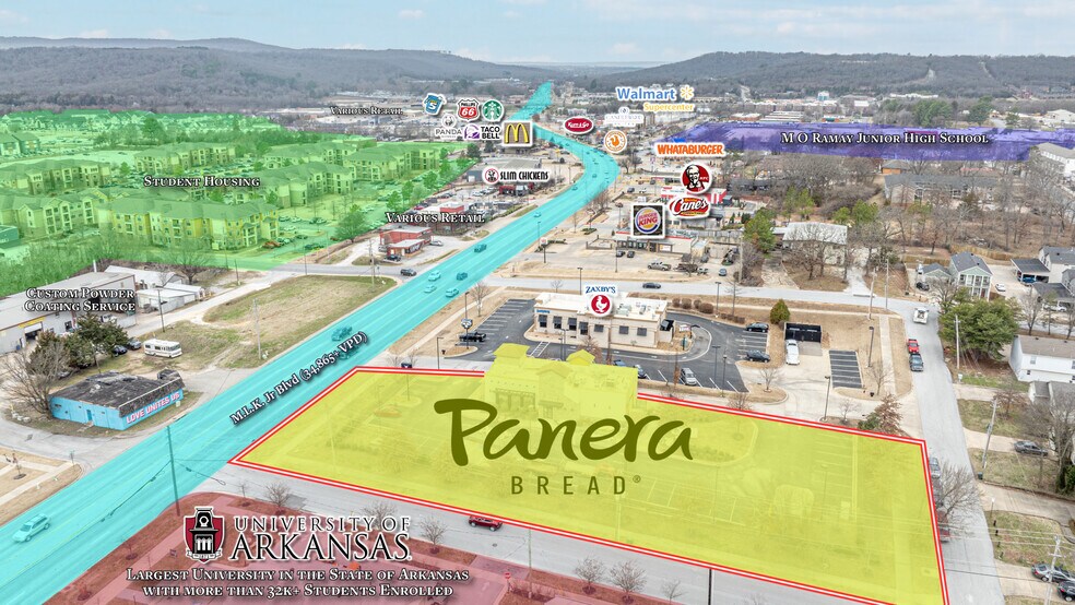 More Photos Of 1634 W Mlk Jr Blvd, Fayetteville Freestanding For Sale