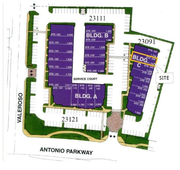 More Photos Of 23121 Antonio Pky, Rancho Santa Margarita Light Manufacturing For Lease
