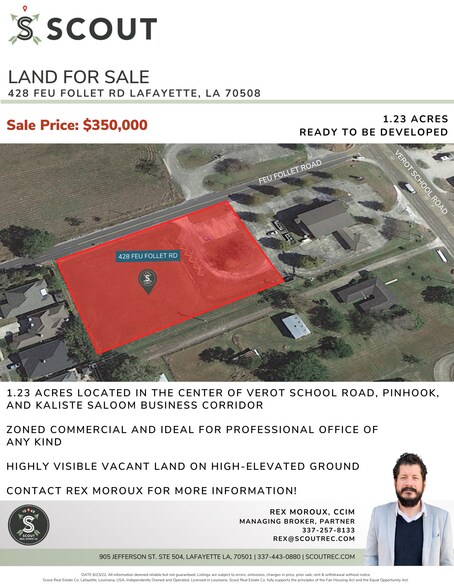 More Photos Of 428 Feu Follet, Lafayette Land For Sale