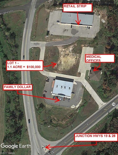 More Photos Of Highway 19 @ Hwy 28, Owensville Land For Sale