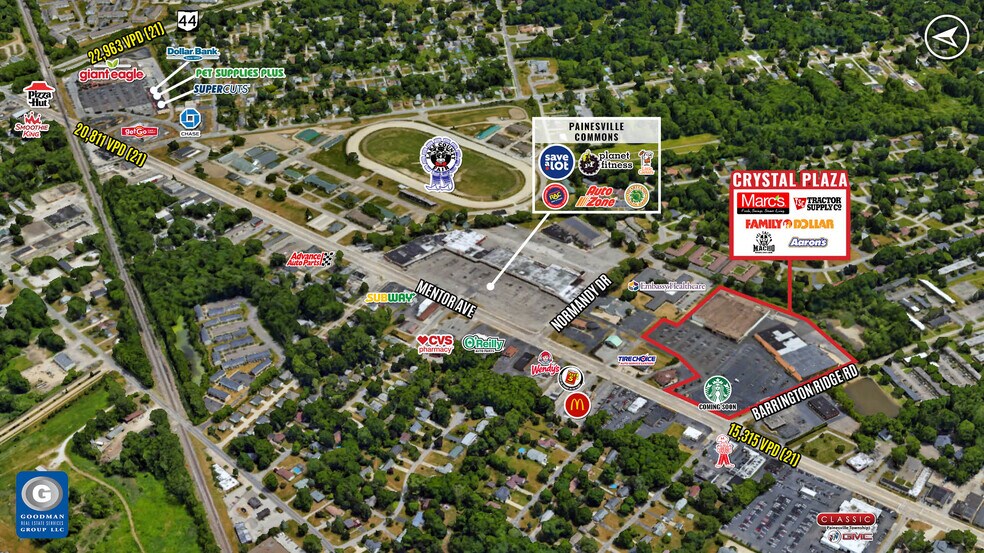 More Photos Of 1605-1625 Mentor Ave, Painesville Unknown For Lease