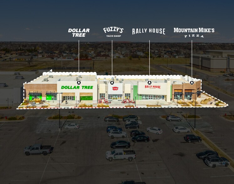 More Photos Of 5825-5855 SE 15th St, Midwest City General Retail For Sale