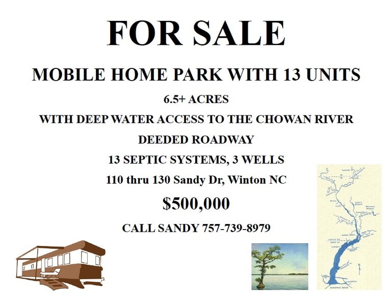 Primary Photo Of 113 Sandy Dr, Winton Manufactured Housing Mobile Home Park For Sale