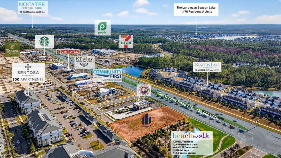 Primary Photo Of 585 Beachwalk Shore Dr, Saint Johns Land For Lease