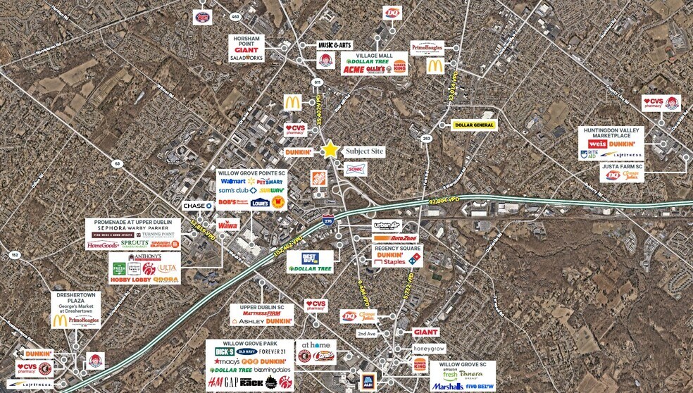 More Photos Of 2601-2607 Easton Rd, Willow Grove Freestanding For Lease