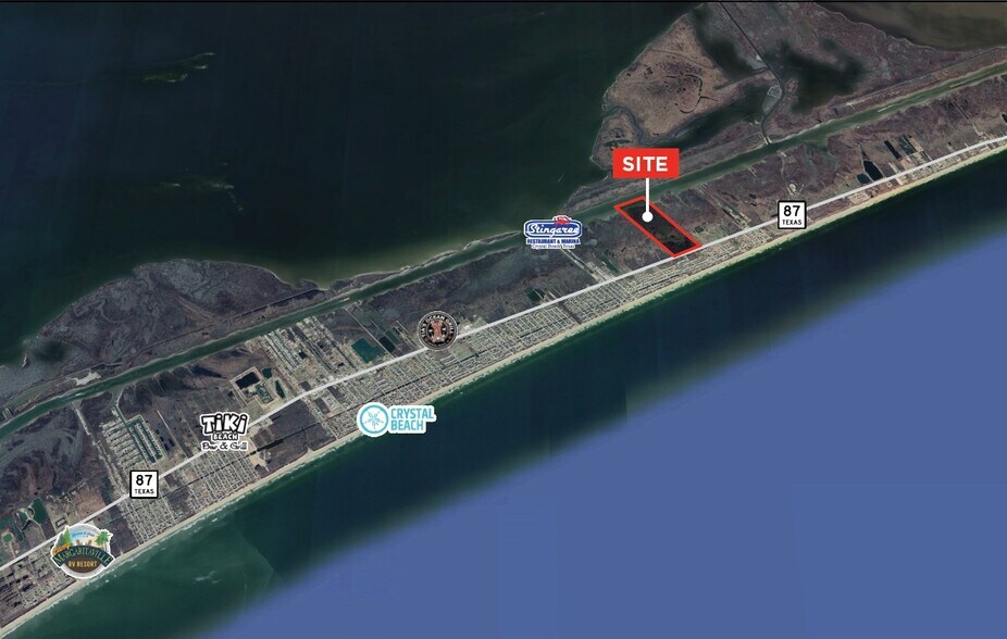 More Photos Of 0 Texas State Highway 87, Port Bolivar Land For Sale