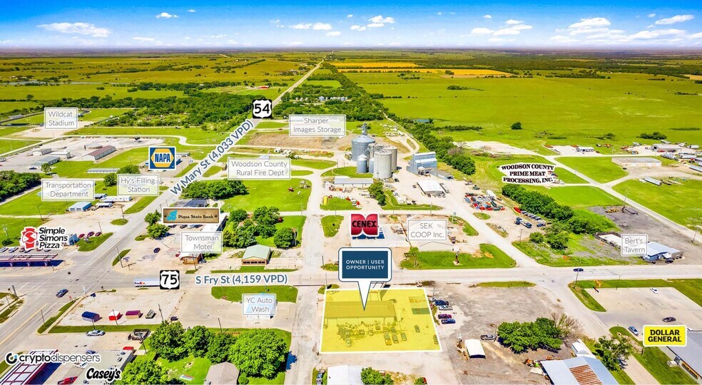 More Photos Of 108 S Fry St, Yates Center Convenience Store For Sale