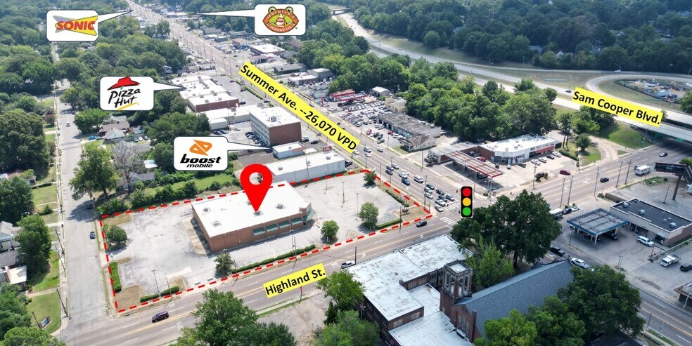 More Photos Of 3502 Summer Ave, Memphis General Retail For Sale