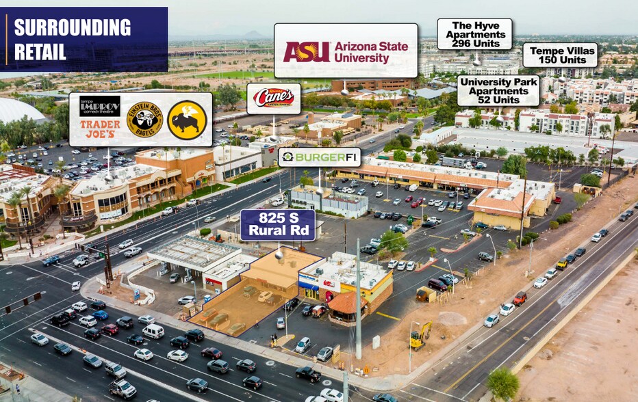 More Photos Of 825 S Rural Rd, Tempe General Retail For Sale