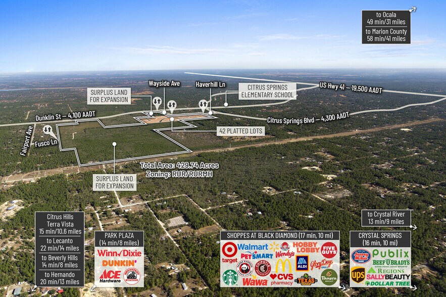 More Photos Of 5181 W Dunklin St, Dunnellon Land For Sale