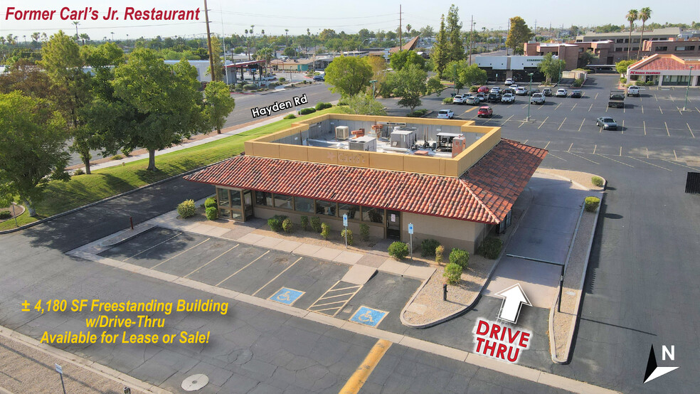 Primary Photo Of 3380 N Hayden Rd, Scottsdale Fast Food For Sale