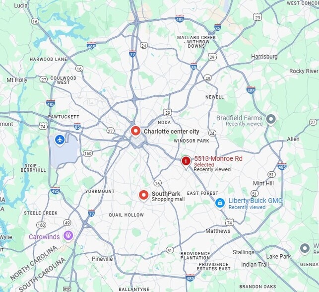 More Photos Of 5513 Monroe Rd, Charlotte Office Residential For Sale