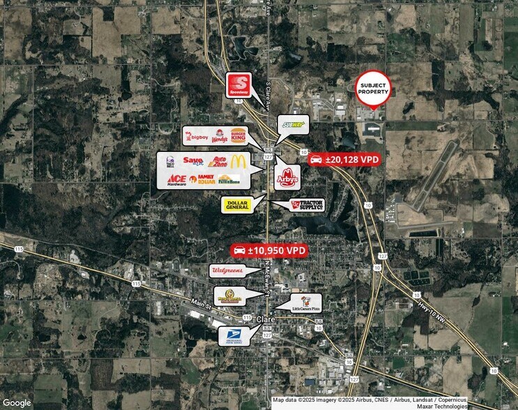 More Photos Of 4915 E Colonville Rd, Clare Warehouse For Lease