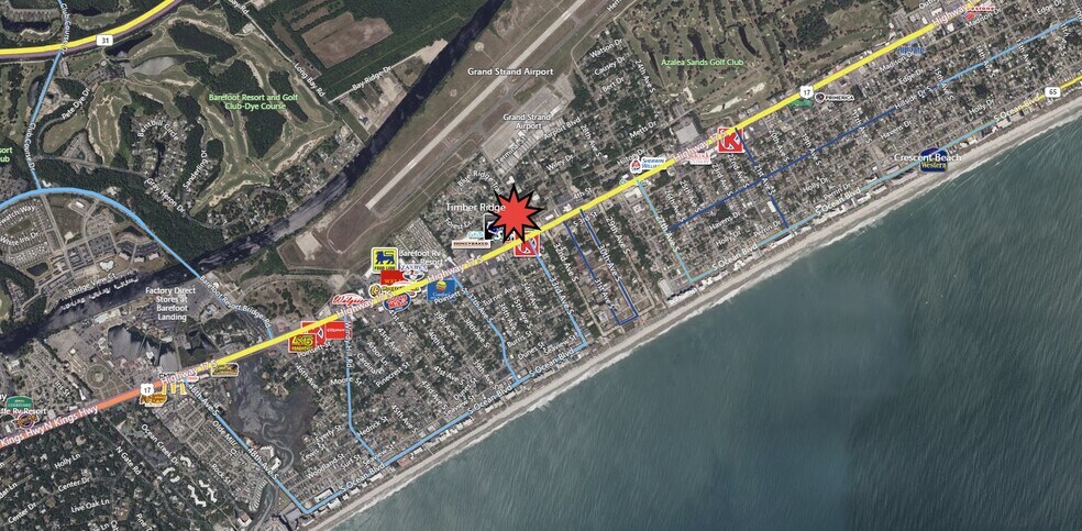 More Photos Of 3302-3338 Highway 17 S, North Myrtle Beach Storefront For Lease