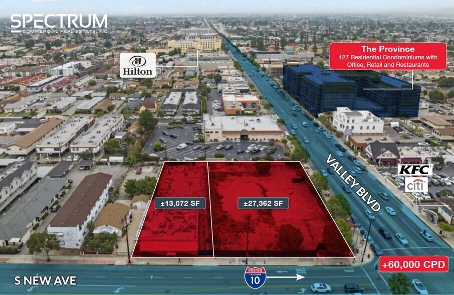 More Photos Of 531-545 W Valley Blvd, San Gabriel Land For Lease