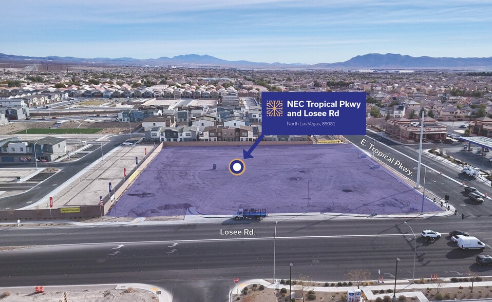 Primary Photo Of NEC Losee & Tropical Pky, North Las Vegas Unknown For Lease