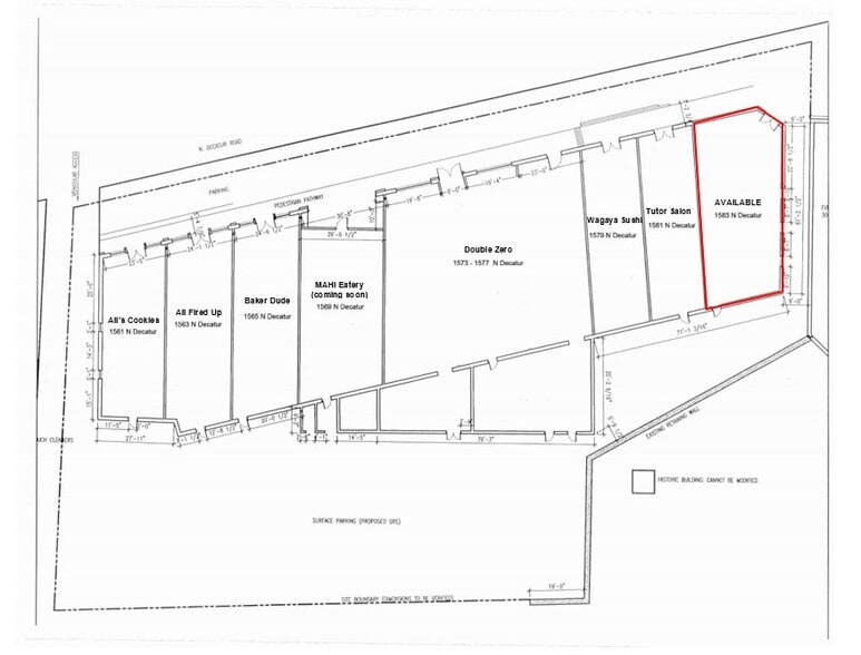 More Photos Of 1561-1583 N Decatur Rd, Atlanta Storefront For Sale