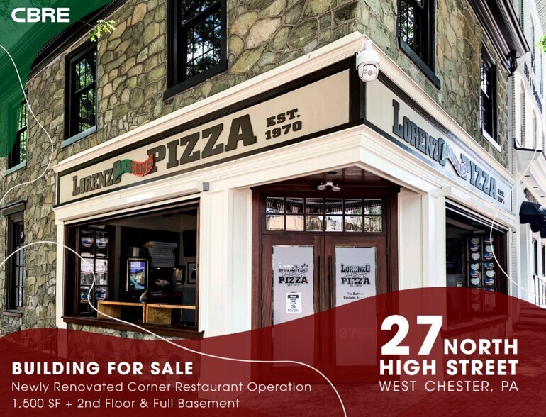More Photos Of 27 N High St, West Chester Restaurant For Sale