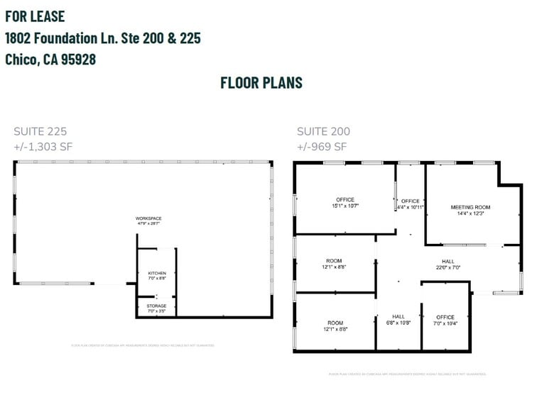 More Photos Of 1802 Foundation Ln, Chico Office For Lease