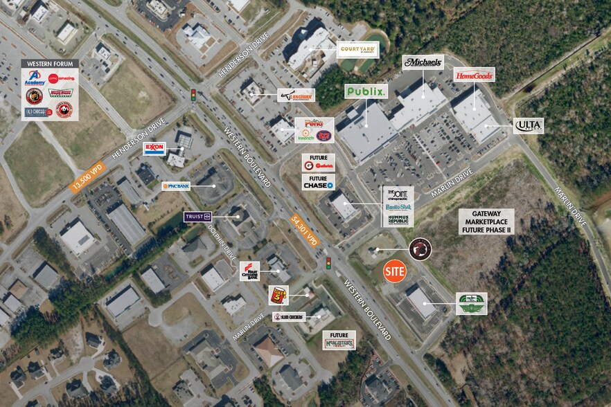 More Photos Of 3020 Western Blvd, Jacksonville Land For Lease