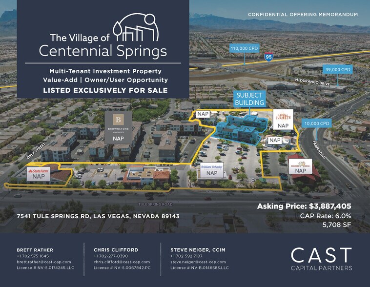 More Photos Of 7541 Tule Springs Rd, Las Vegas General Retail For Sale