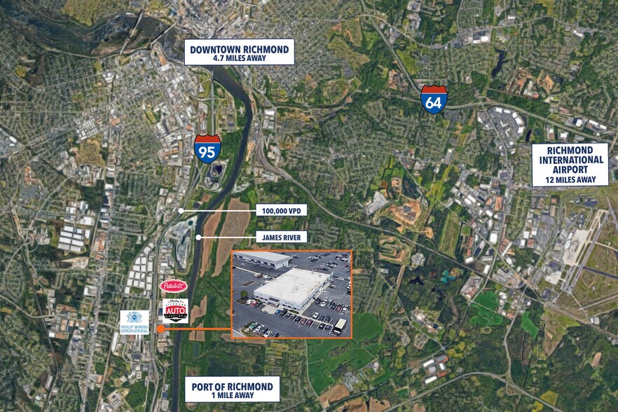 Primary Photo Of 3800 Deepwater Terminal Rd, Richmond Warehouse For Lease