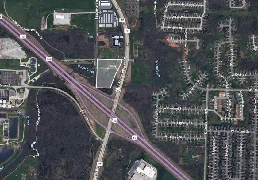 Primary Photo Of 3350 S Kauffman Rd, Springfield Land For Sale