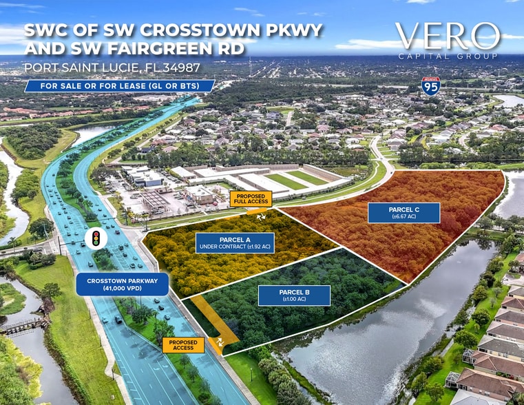 Primary Photo Of SWC of Crosstown Parkway & SW Fairgreen Road, Port Saint Lucie Land For Sale