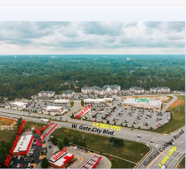 More Photos Of 1002 Gardner Hill Dr, Jamestown Storefront For Lease