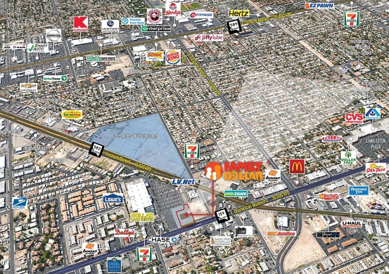 More Photos Of 2597 W Charleston Blvd, Las Vegas Freestanding For Sale