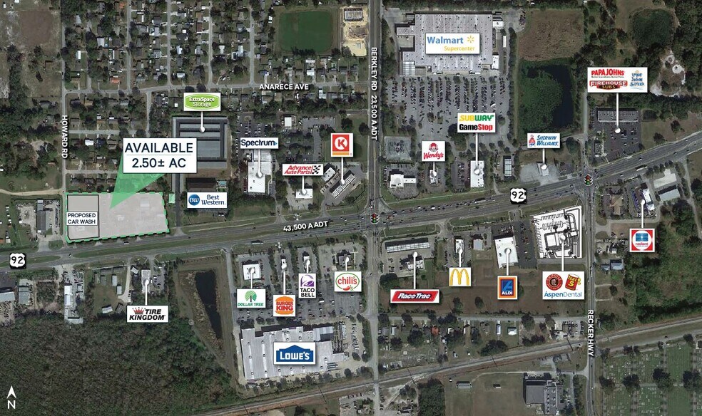 More Photos Of US Hwy 92 & Howard rd, Auburndale Land For Lease