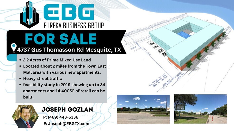 More Photos Of 4737 Gus Thomasson Rd, Mesquite Land For Sale