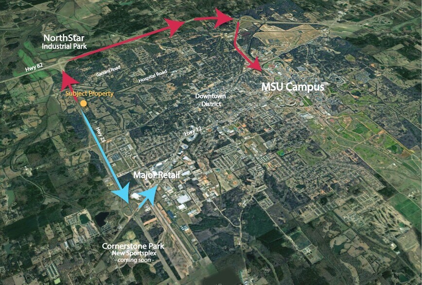 More Photos Of Highway 25 Bypass 38.77 Acres, Starkville Land For Sale