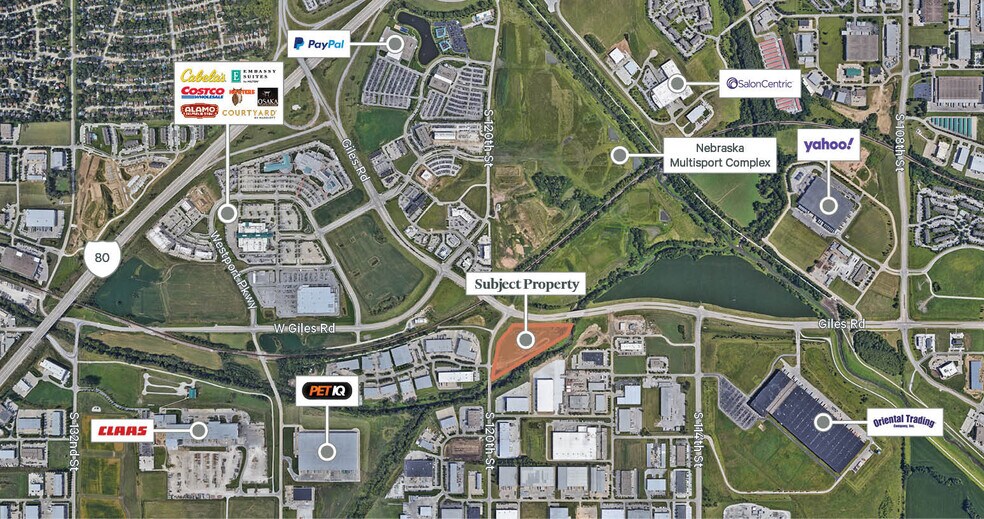 Primary Photo Of S 120th Street & Giles Road, La Vista Land For Sale