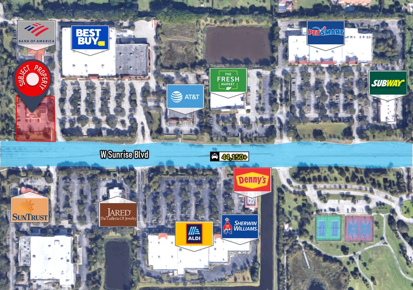 More Photos Of 12391 W Sunrise Blvd, Plantation Bank For Sale