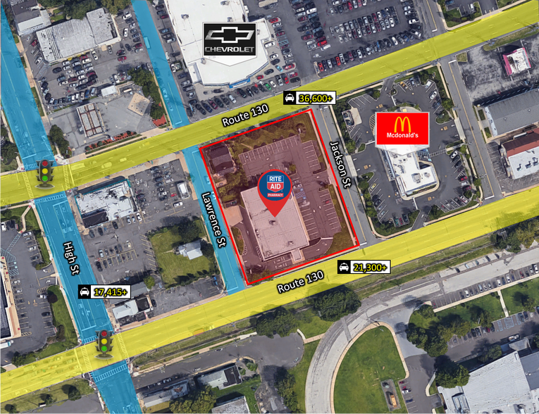 More Photos Of 108 E Route 130 S, Burlington Drugstore For Lease