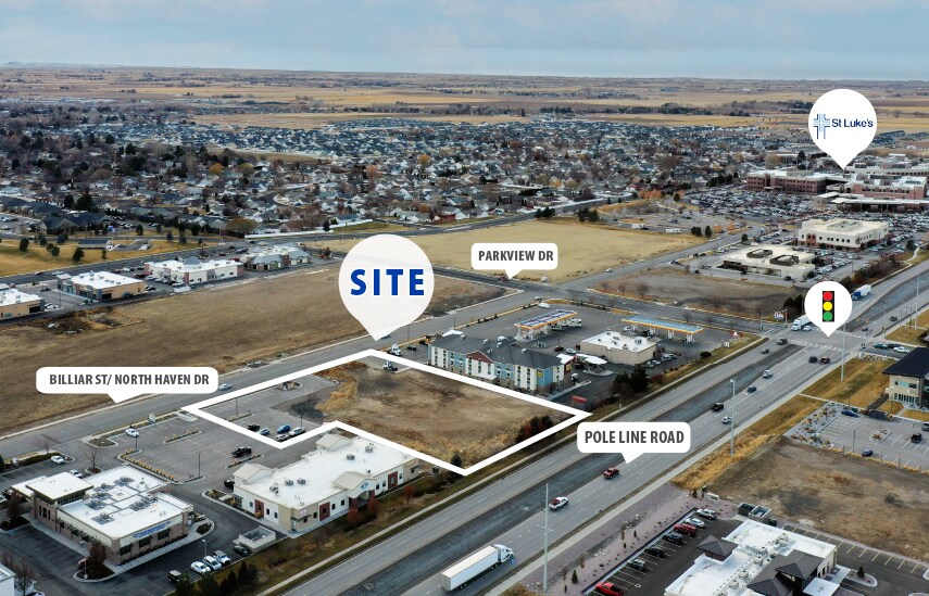 Primary Photo Of St. Luke's Dr @ Parkview Dr., Twin Falls Land For Sale