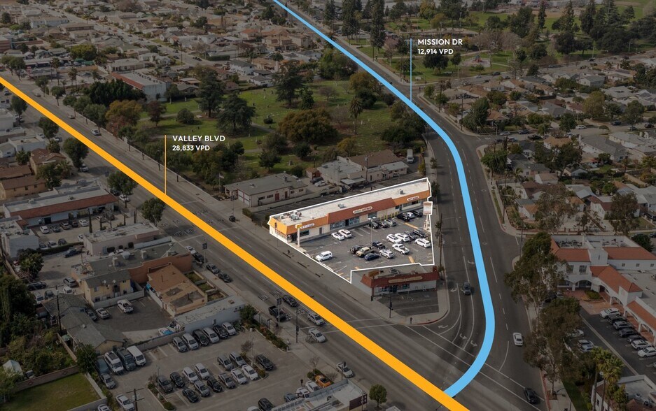 More Photos Of 9329-9333 Valley Blvd, Rosemead General Retail For Sale